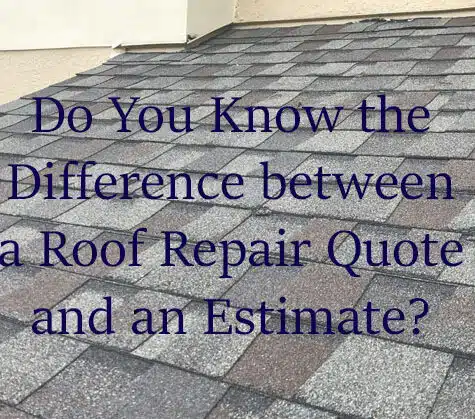 quote vs estimate