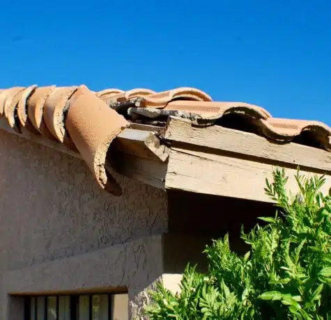 roof damage