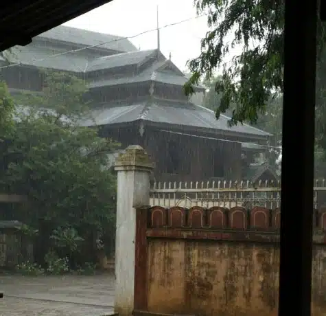 storm outside home