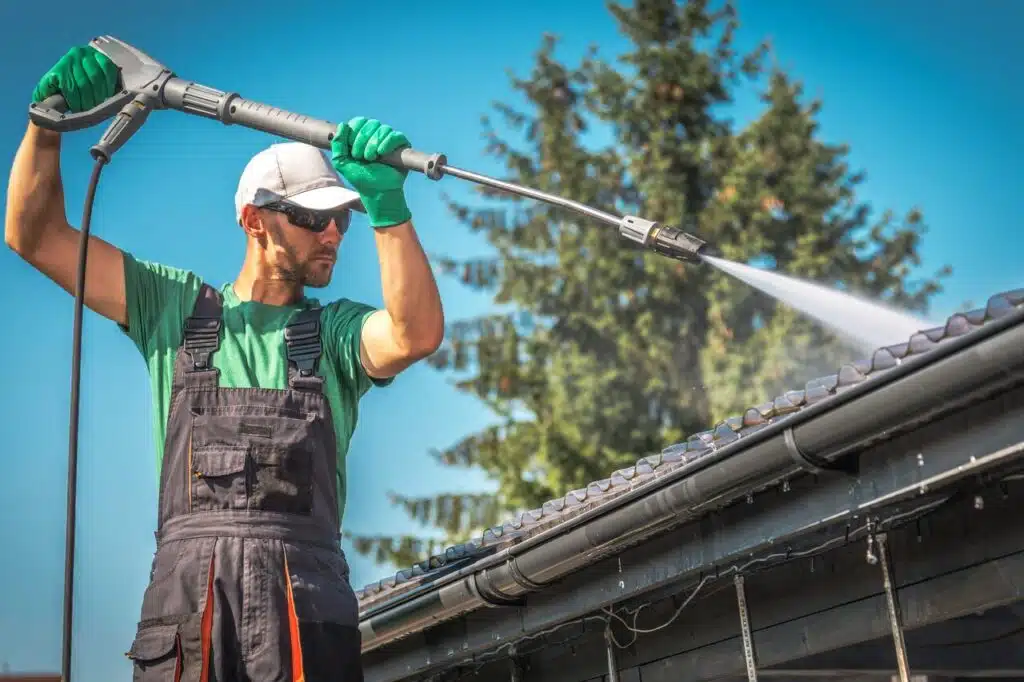 roof cleaning