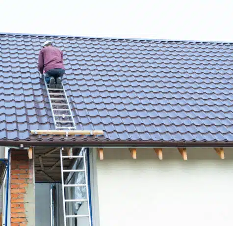repairing roof
