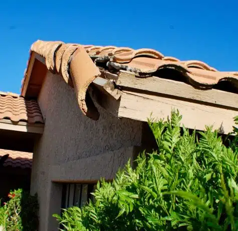 roof damage