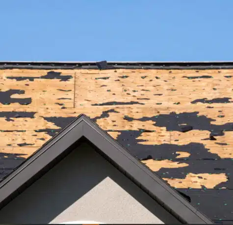 roof damage