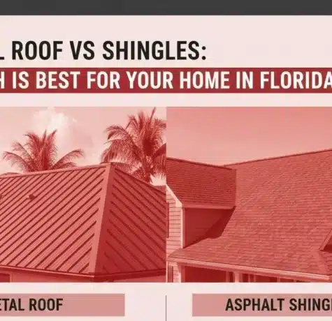 Metal vs Asphalt Shingles difference orlando