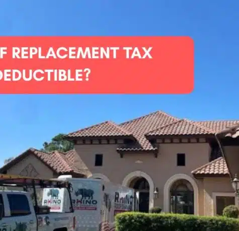 is a new roof tax deductible