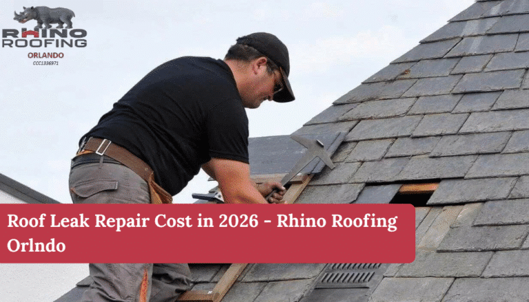 Roof Leak Repair Cost in Orlando (2026 Pricing Guide)