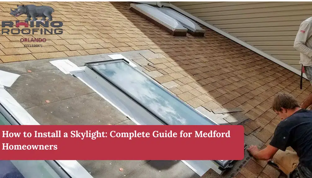 How to Install a Skylight in Medford Homes