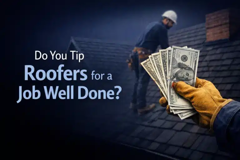 Do You Tip Roofers for a Job Well Done