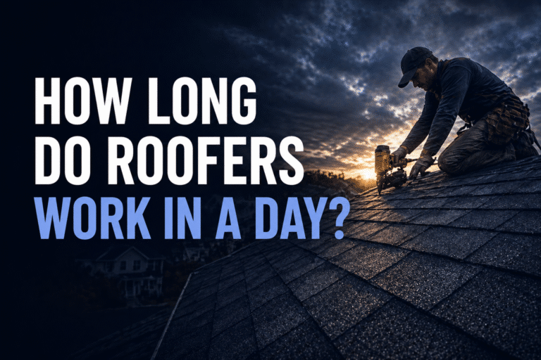 How Long Do Roofers Work in a Day