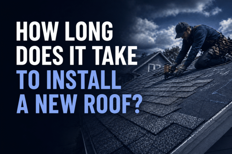 How Long Does It Take to Install a New Roof