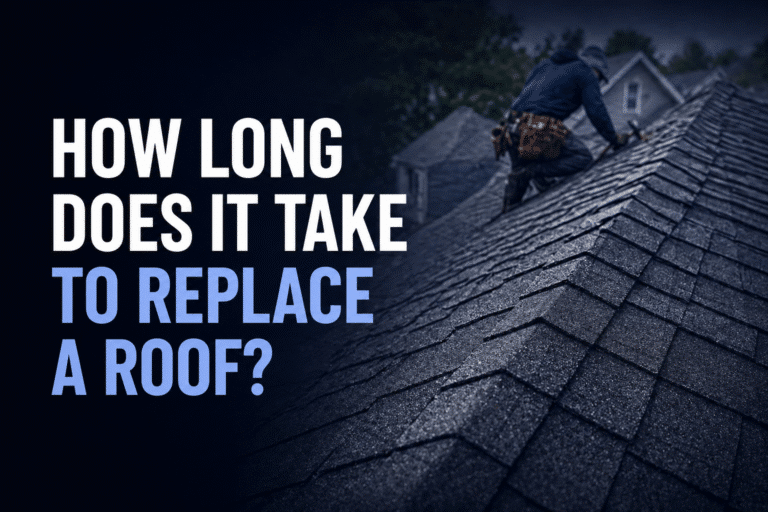 How Long Does It Take to Replace a Roof
