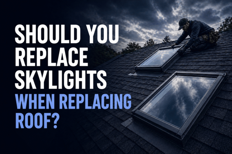 Should You Replace Skylights When Replacing Roof