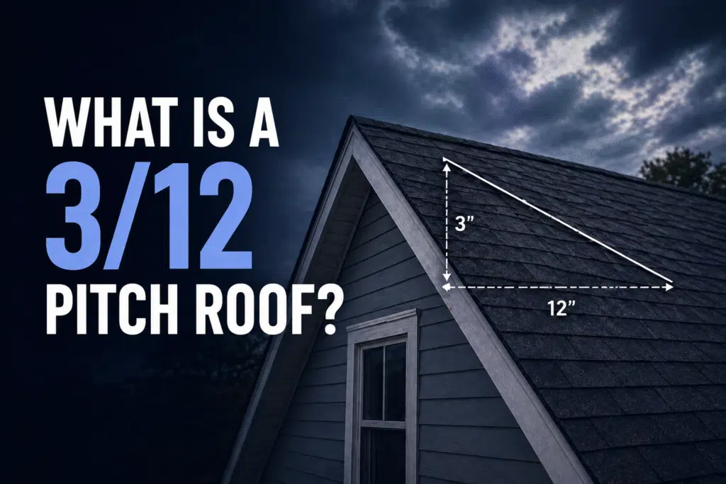 What Is a 3/12 Pitch Roof?