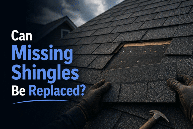 Can Missing Shingles Be Replaced