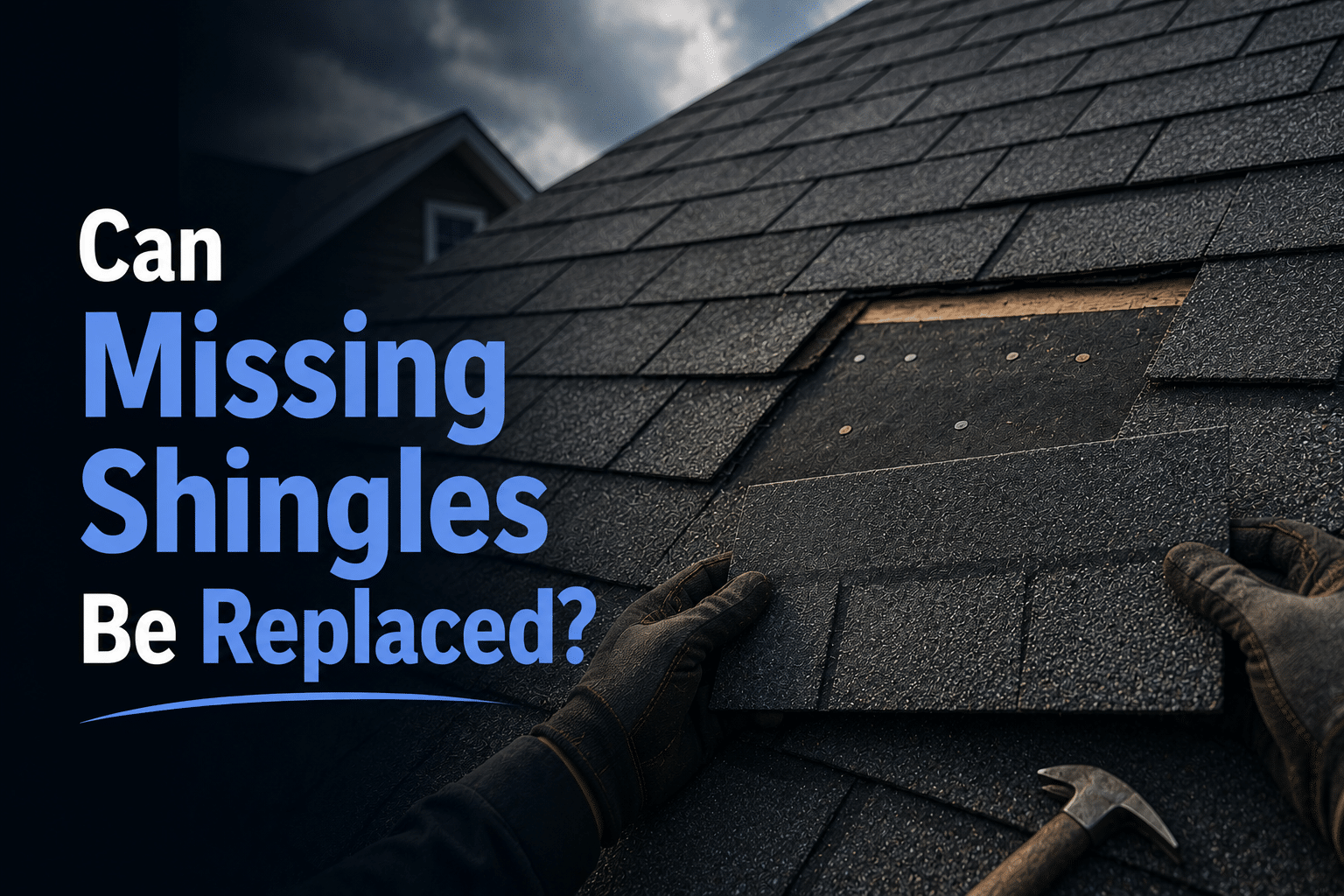 Can Missing Shingles Be Replaced