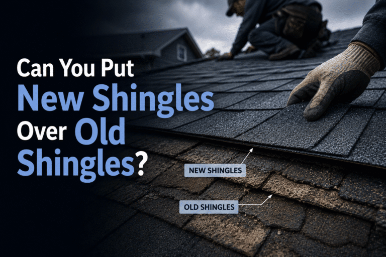 Can You Put New Shingles Over Old Shingles