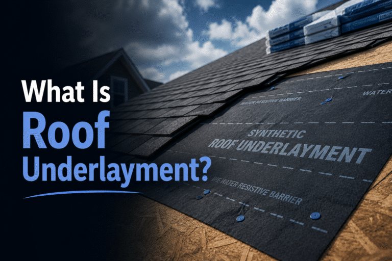 What Is Roof Underlayment