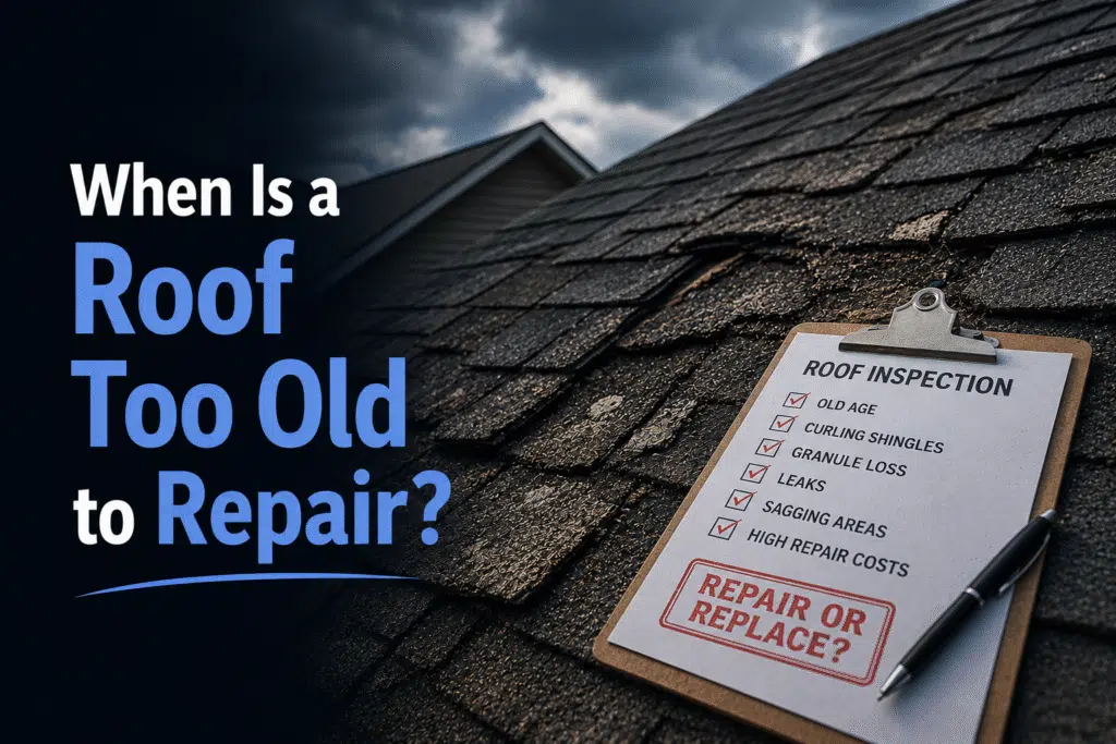 When Is a Roof Too Old to Repair