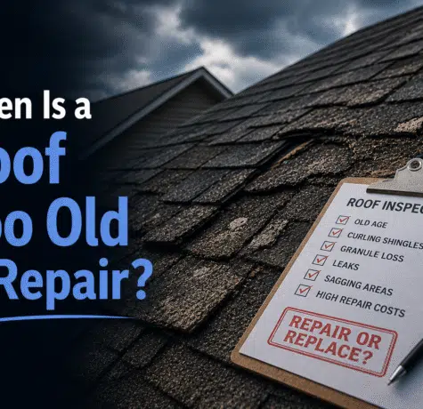 When Is a Roof Too Old to Repair