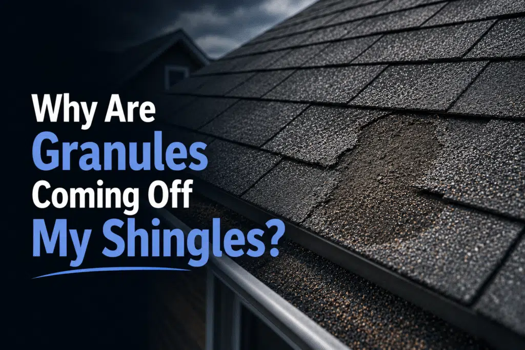 Why Are Granules Coming Off My Shingles