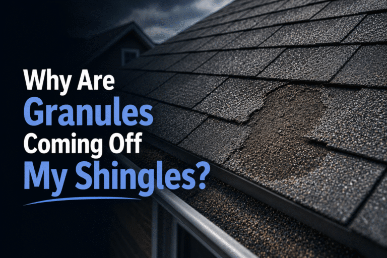 Why Are Granules Coming Off My Shingles