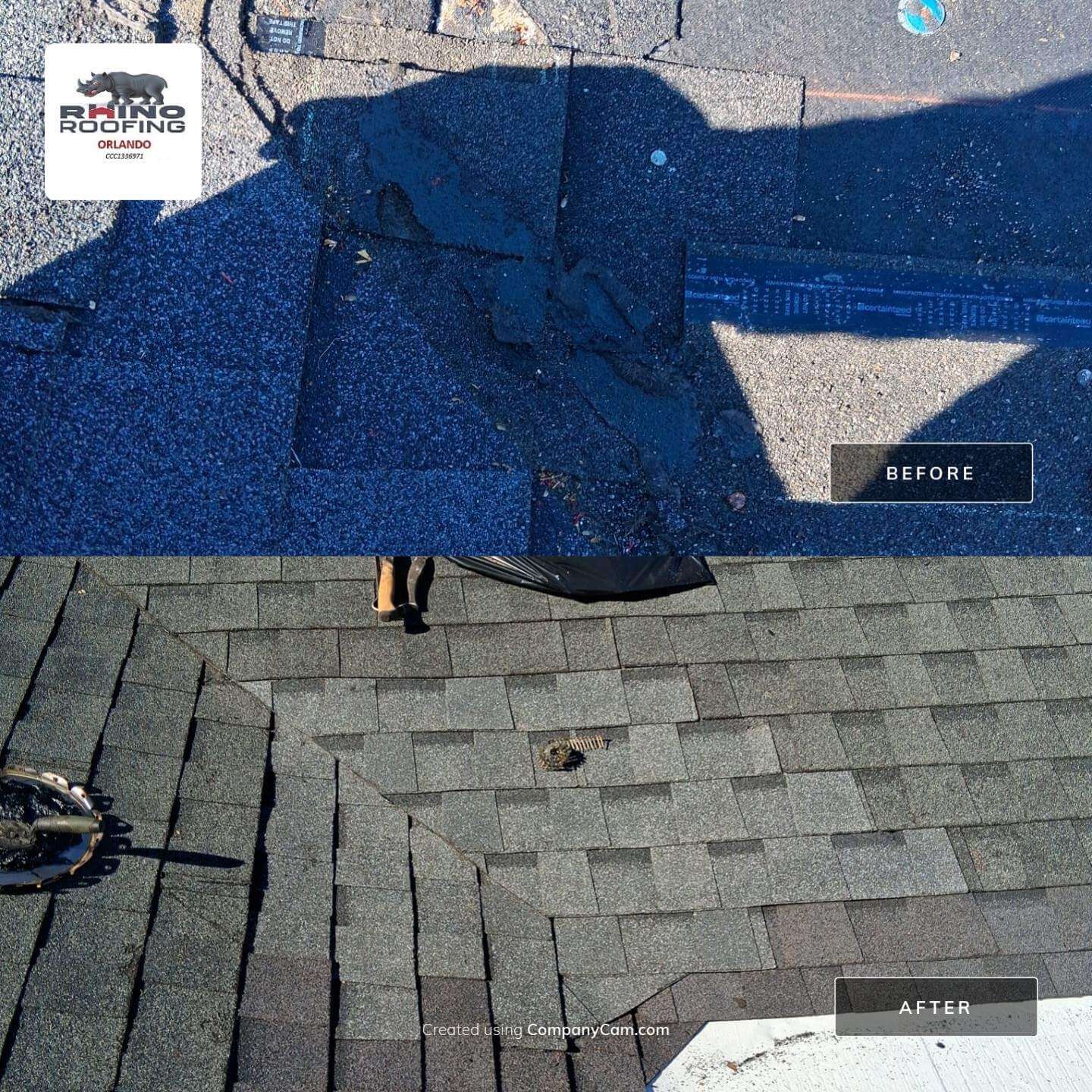 Shingle roof repair, Casselberry - Rhino Roofing Orlando