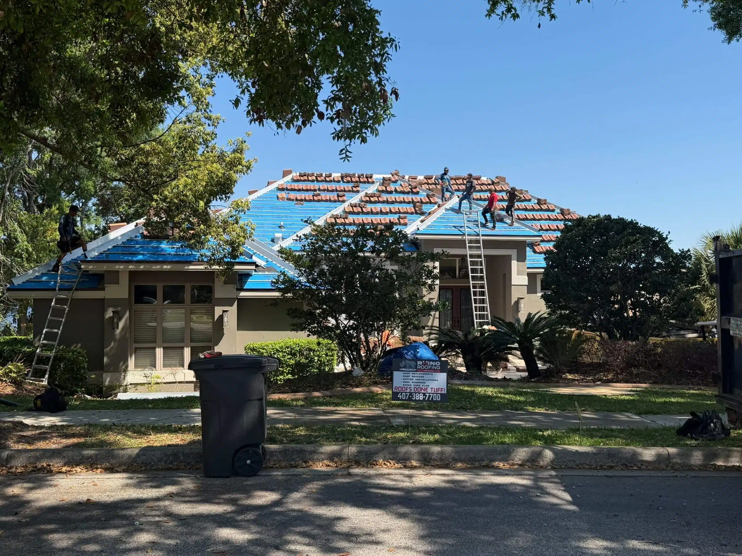 Tile roof replacement in Heathrow, FL
