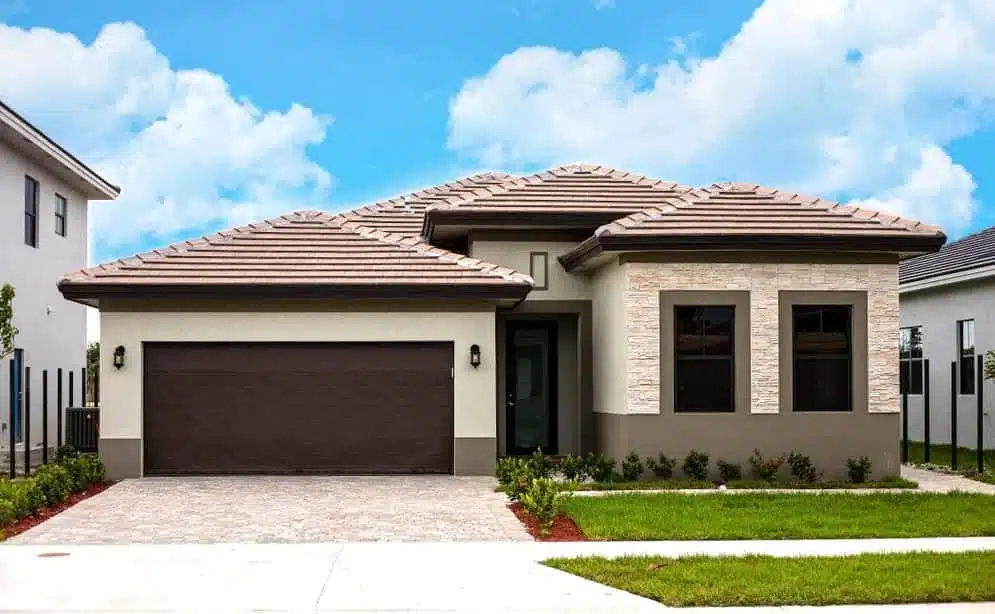 Tile roof on a Winter Park, FL home by Rhino Roofing