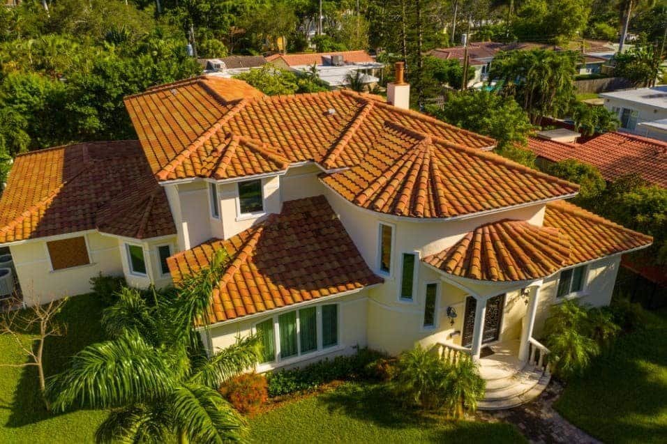 Rhino Roofing crew completing a roof replacement near Winter Park, FL